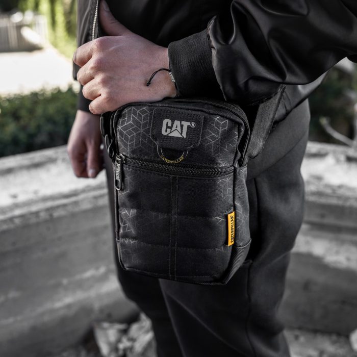 Bolso CAT Cruzado Rodney Mini Shoulder Bag Negro