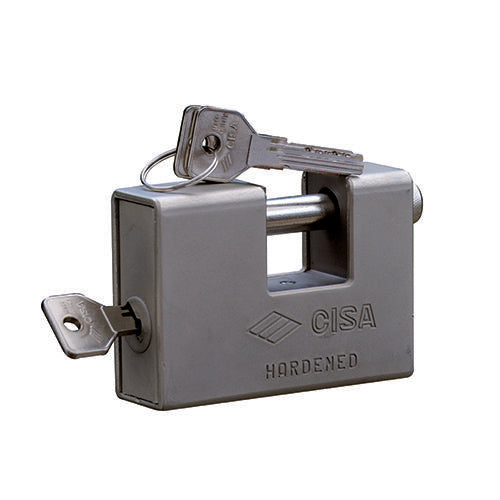 Candado Cisa Anticizalla 100mm con llaves de seguridad