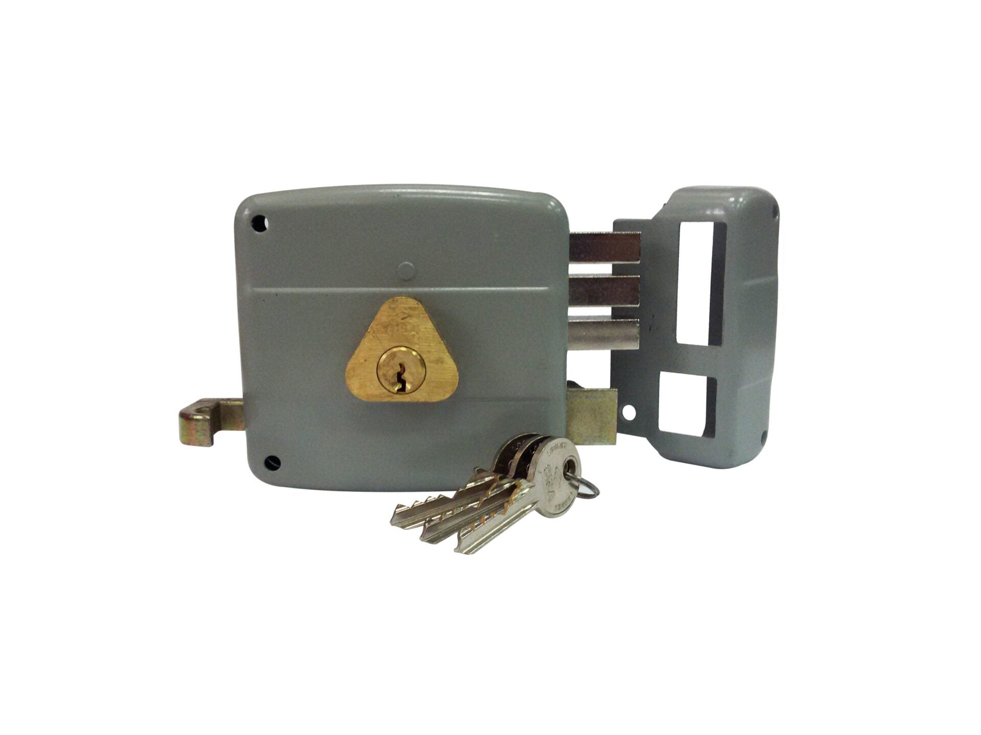 Cerradura Cisa de Sobreponer 3x3 (Cilindro Suelto)