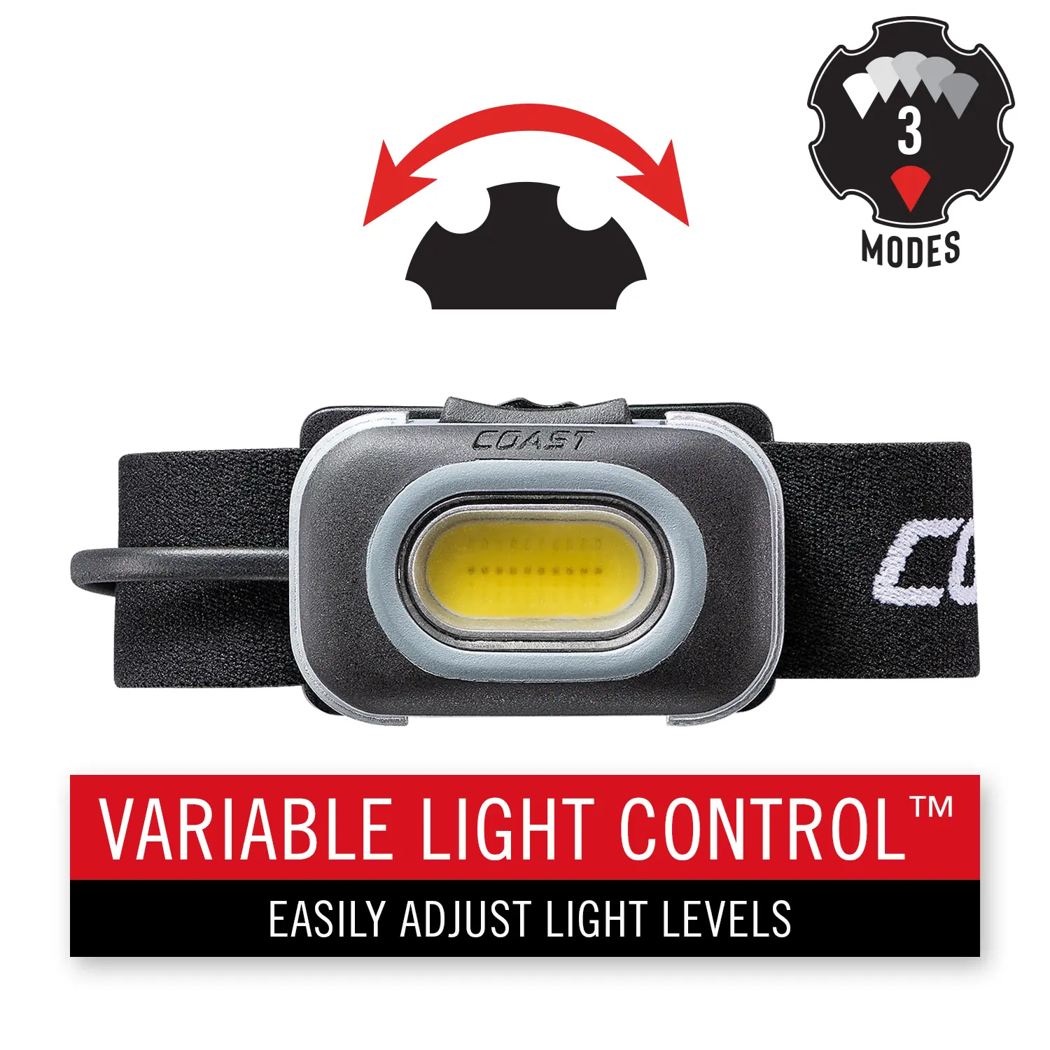 Linterna Frontal Coast RL10 560 Lumenes