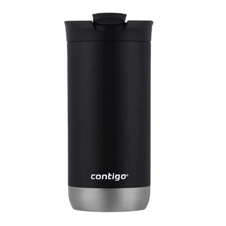 Termo Contigo Huron Snapseal 16 Oz Negro