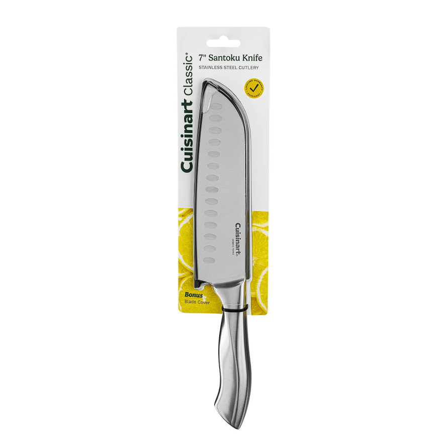 Cuchillo Cuisinart Classic Acero Inox Santoku 7 Pulgadas