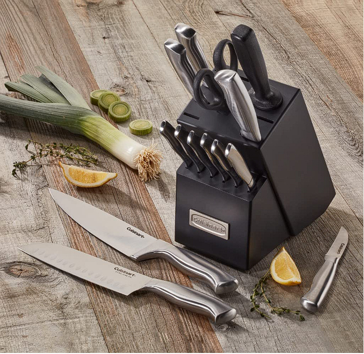 Kit de cuchillos Cuisinart Con Taco o Bloque - 15 Piezas