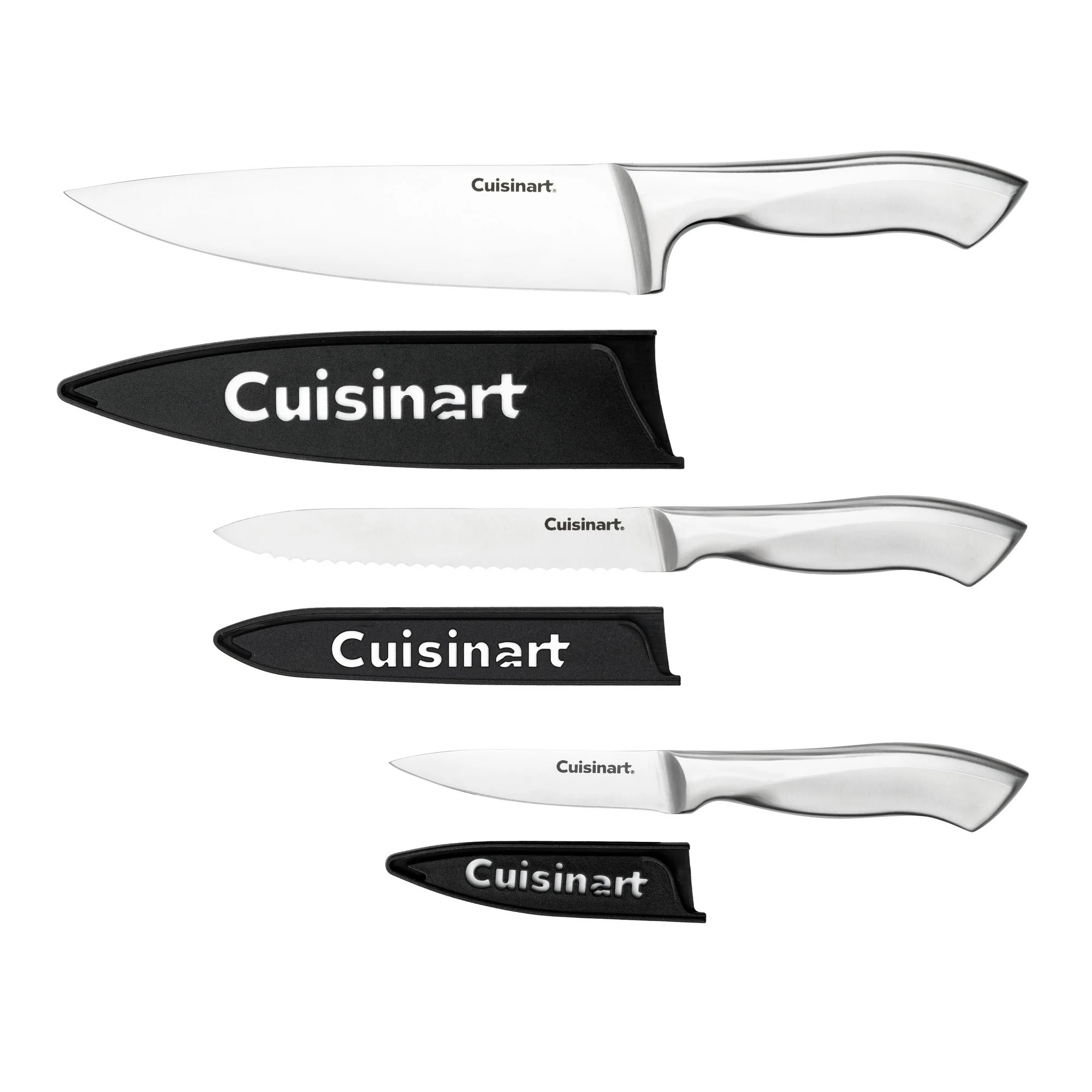 Kit de 3 Cuchillos Cuisinart Classic Piezas Completas de Acero Inoxidable