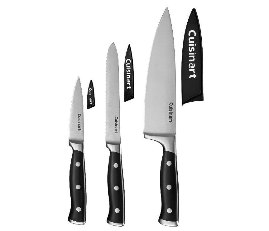 Kit de 3 Cuchillos Cuisinart Forjado