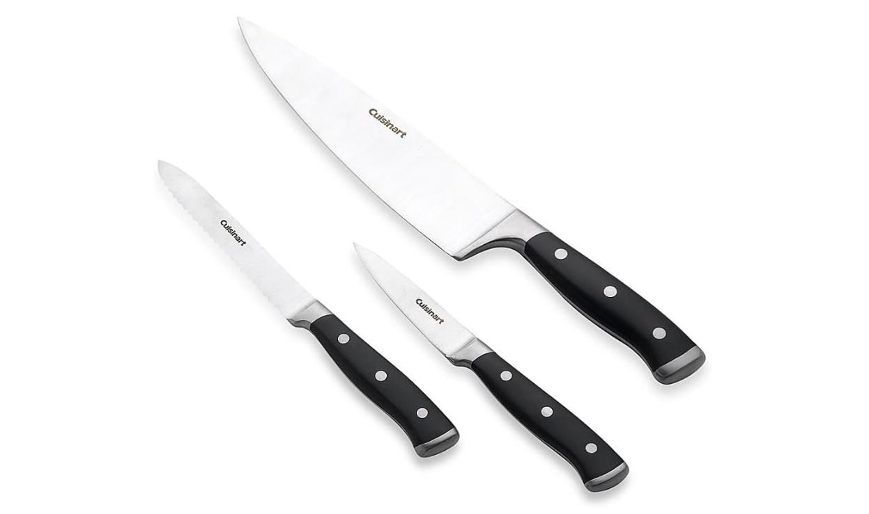 Kit de 3 Cuchillos Cuisinart Forjado