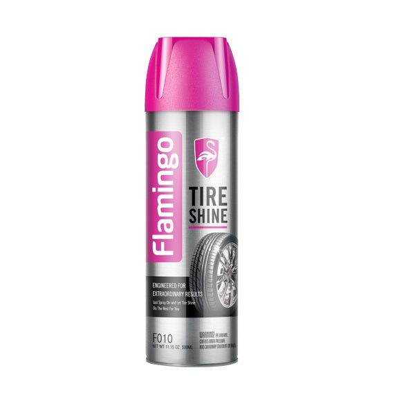 Abrillantador de Caucho Flamingo Spray 500ml