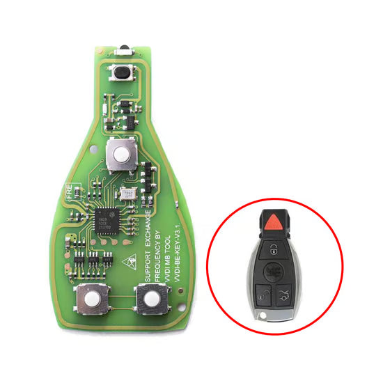 Electrónica Llave Mercedes Benz VVDI