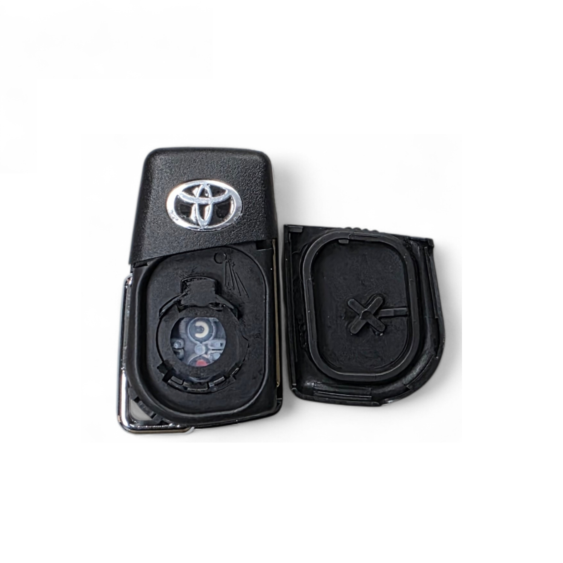 Carcasa Toyota Corolla Camry 4 botones pila accesible