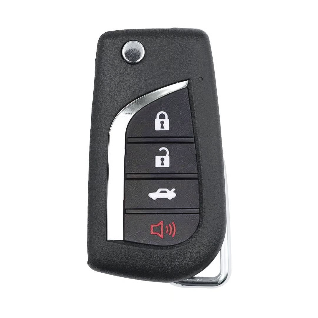 Llave KD tipo Toyota Corolla 4 Botones