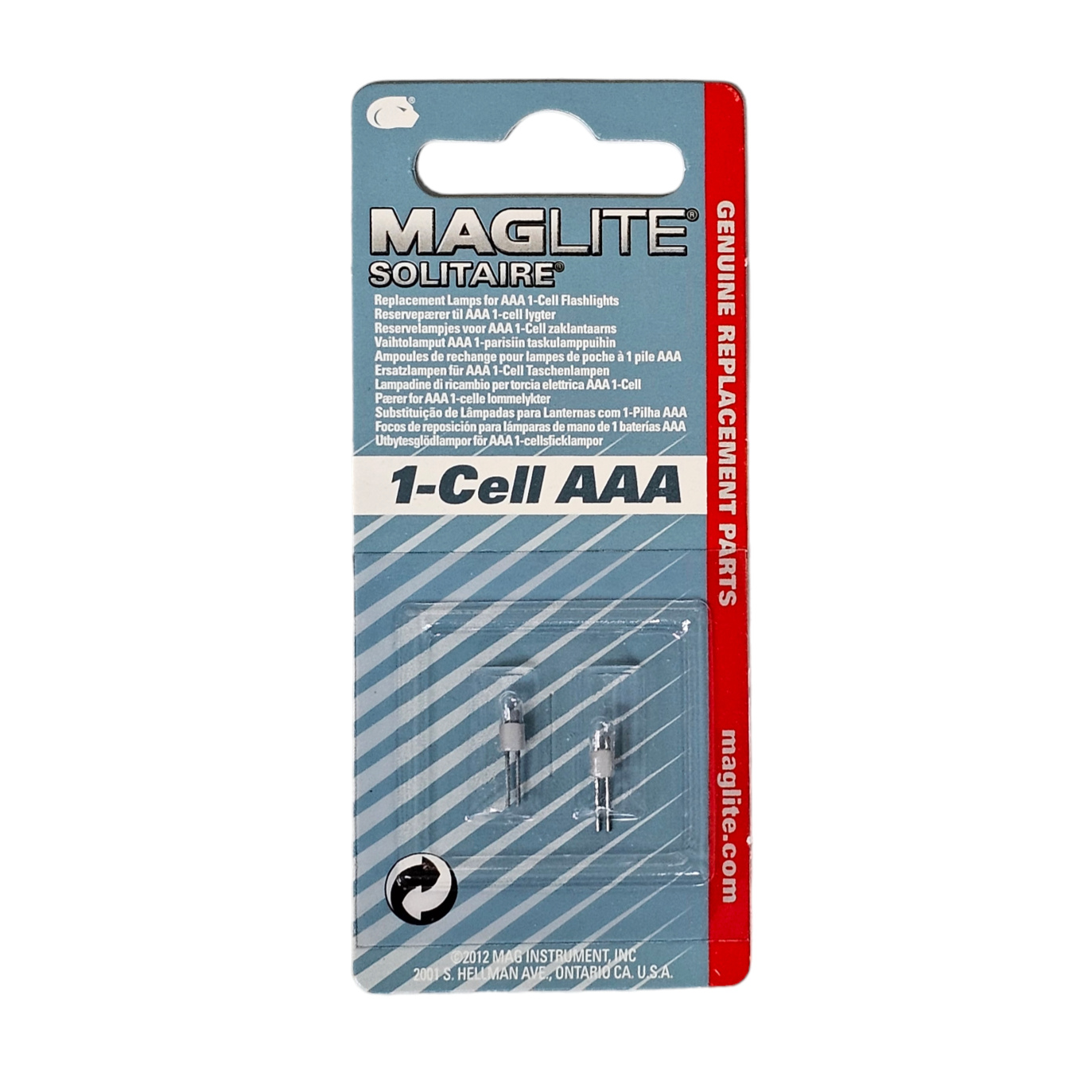 Bombillo de Repuesto para Linterna Maglite 1-Cell AAA