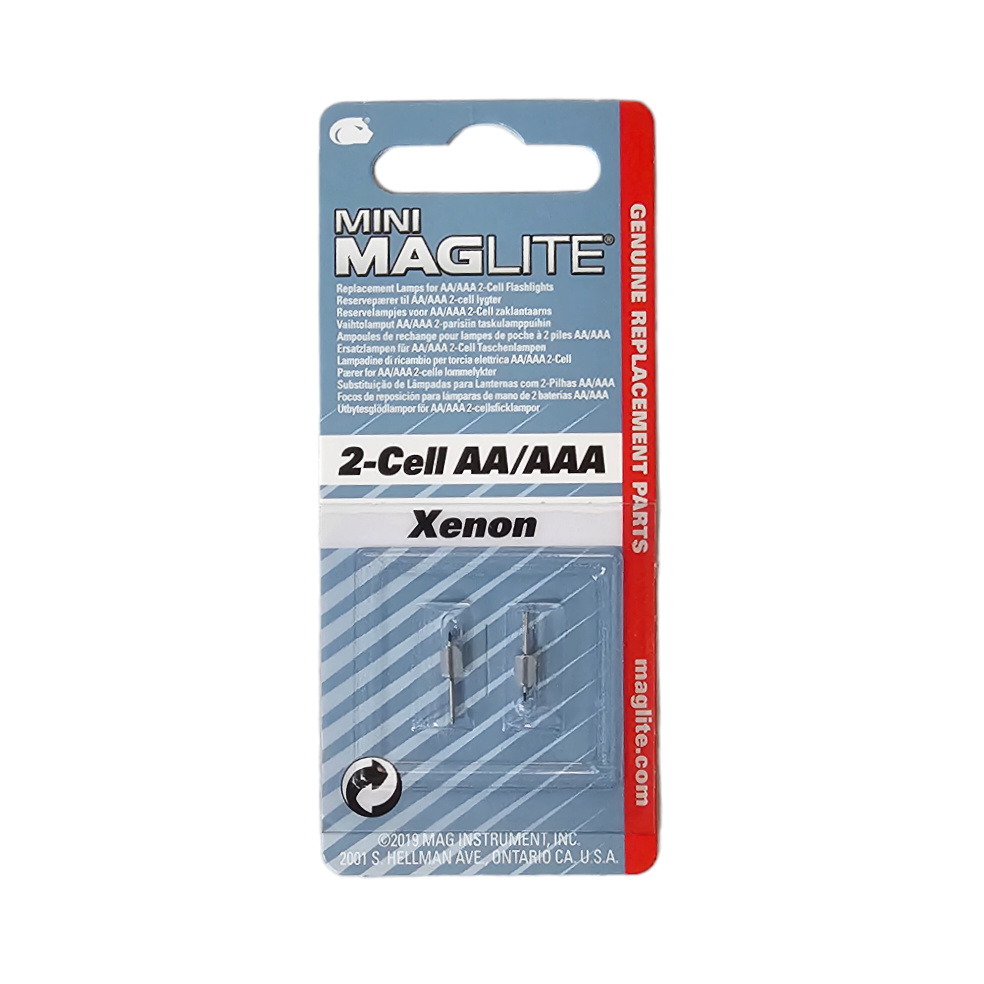 Bombillo de Repuesto para Linterna Maglite 2-Cell AA / AAA