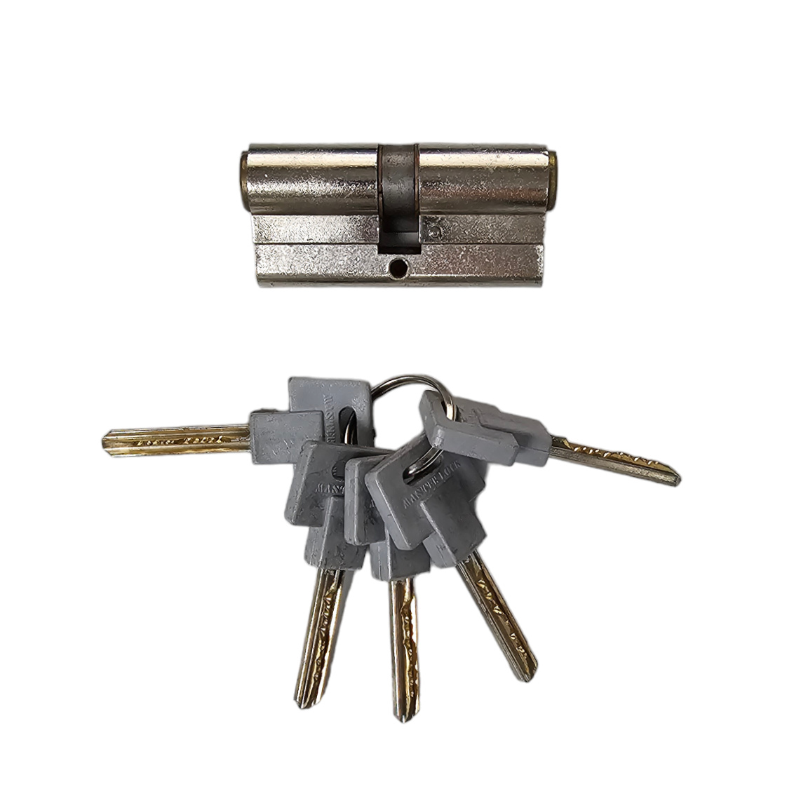 Cilindro MasterLock 70mm con Llaves de Seguridad