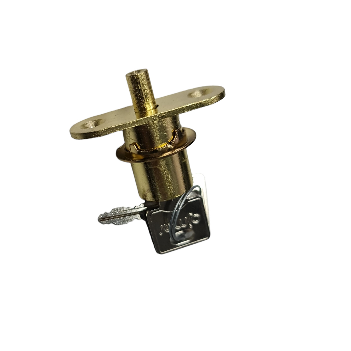 Cerradura de Gaveta Ojmar 27mm de Pulsar Dorada