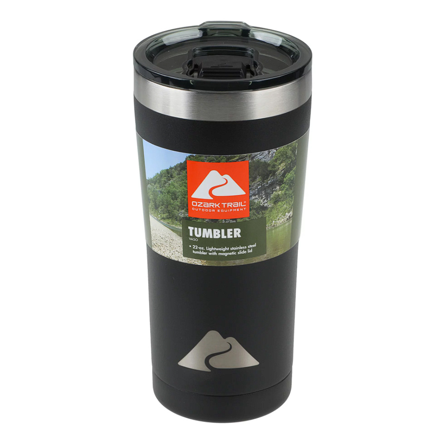Envase Térmico Ozark Tumbler Negro (22oz / 650 ml)