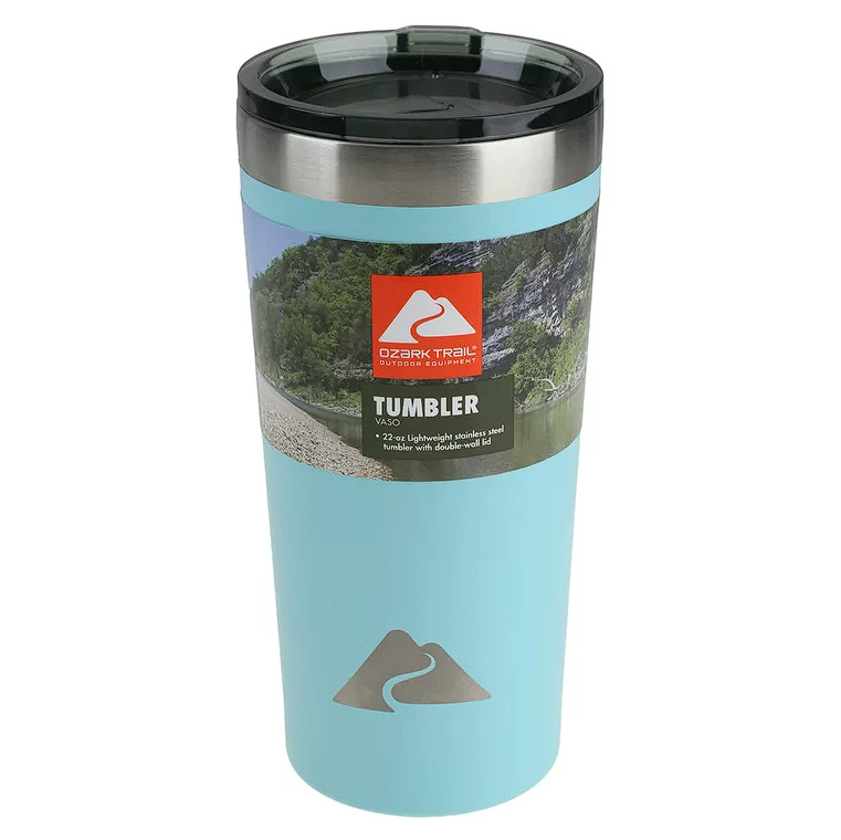 Envase Térmico Ozark Tumbler Tapa Sencilla (22oz / 651 ml) - Azul