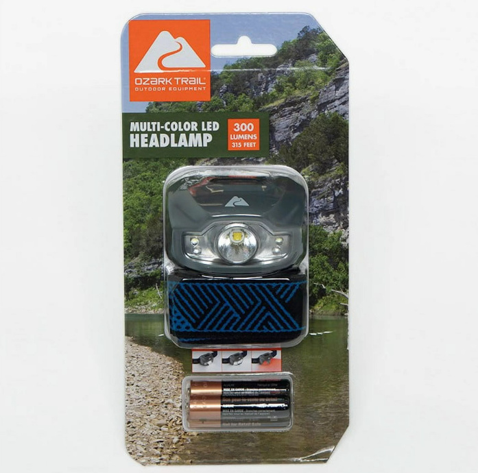Linterna de Cabeza Ozark (300 Lumens)