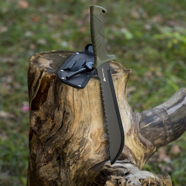 Machete Ozark 10' (Con piedra para encender)