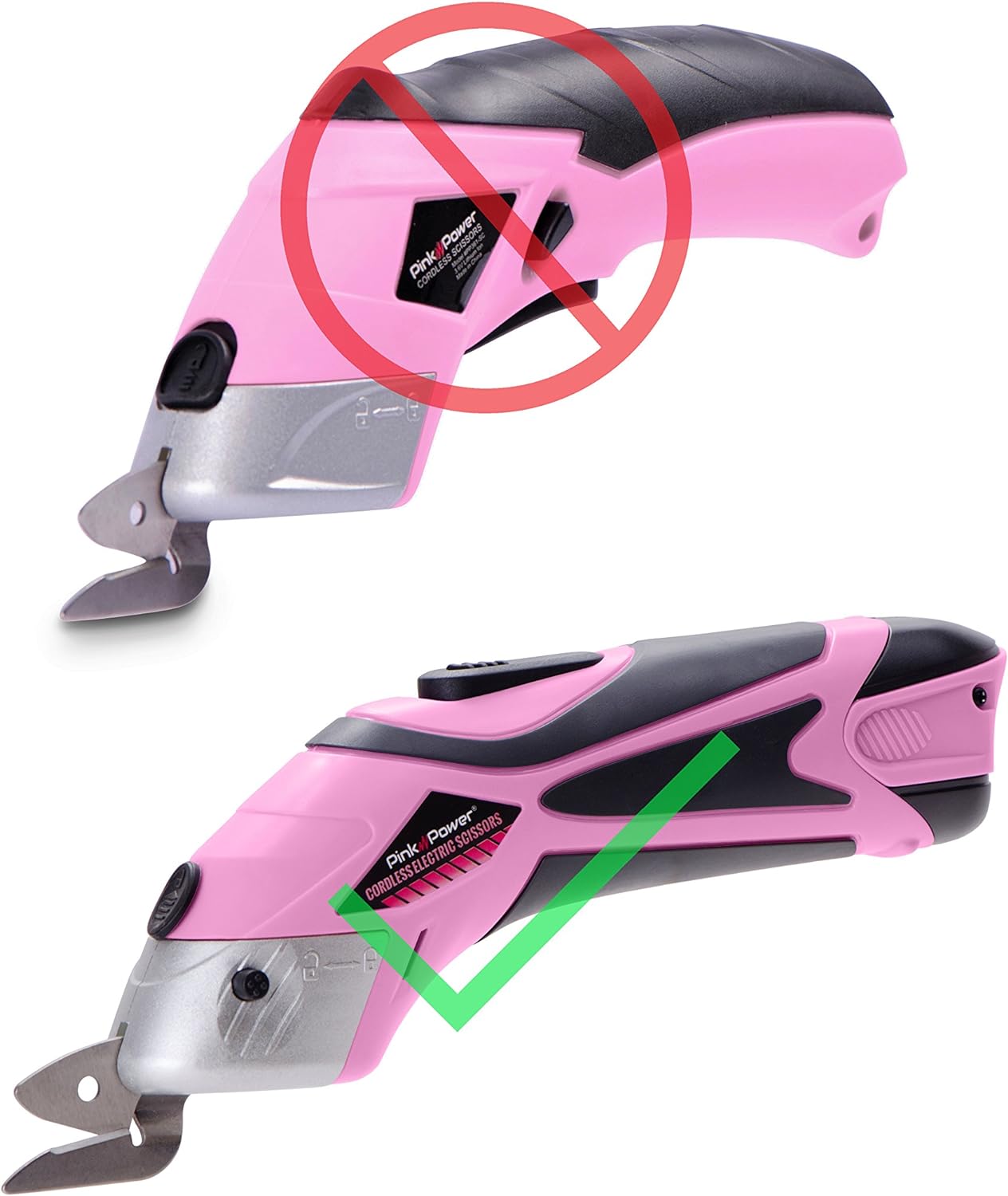 Cuchilla de Repuesto para Tijera Eléctrica Pink Power - Papel y Telas