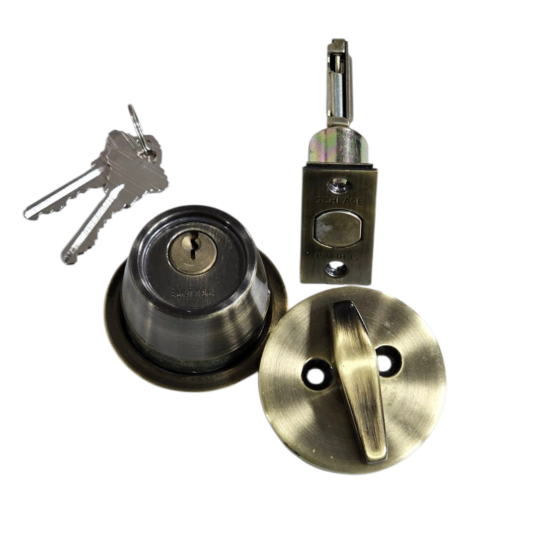Cerrojo Schlage Llave - Mariposa / Perilla