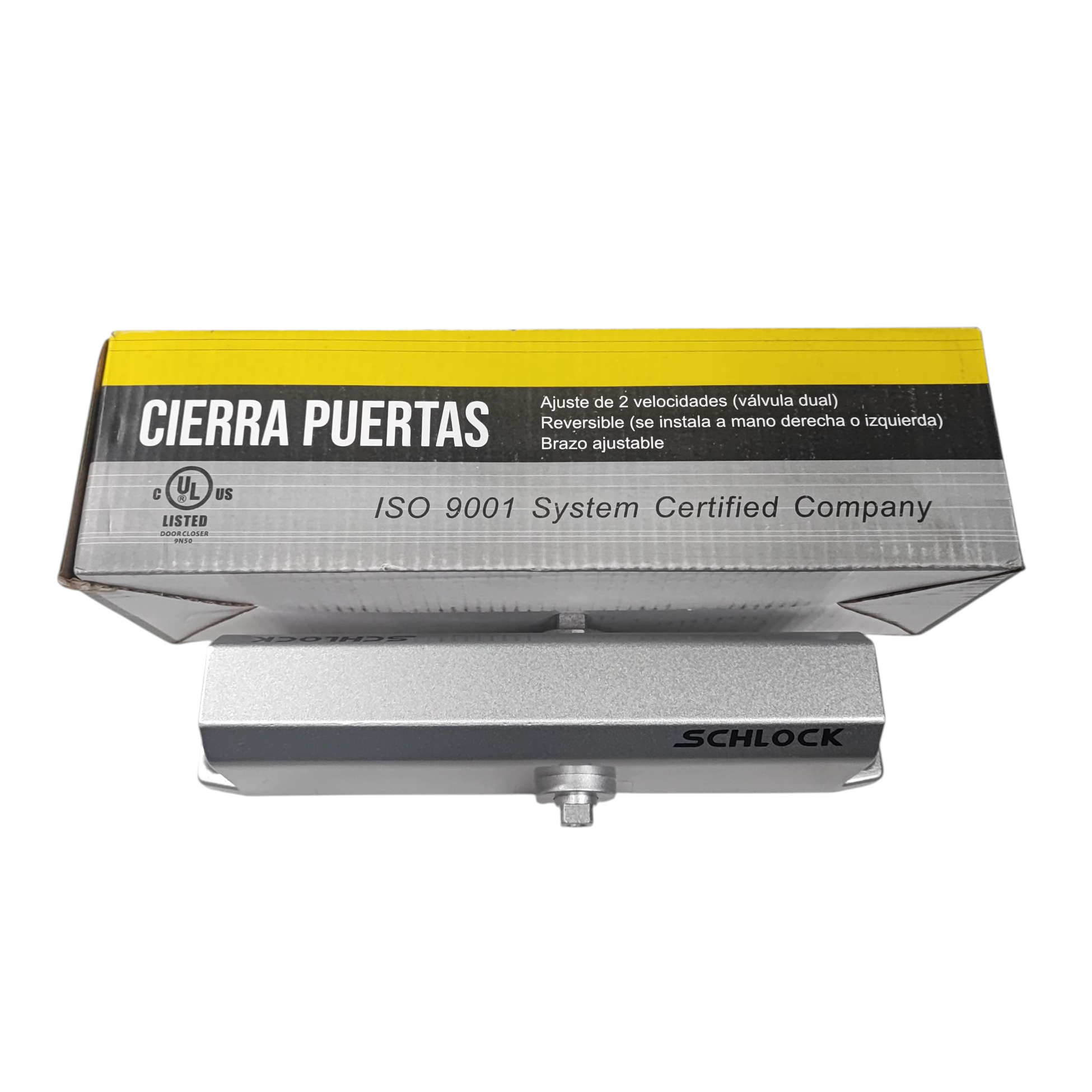 Brazo Hidraulico Schlock (Cierrapuertas) Hasta 120KG