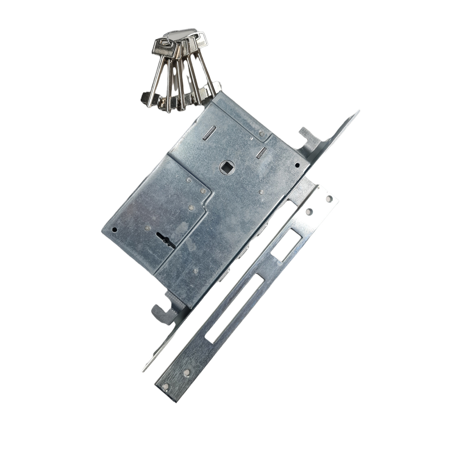 Cerradura Securemme 60mm con Base para Barras
