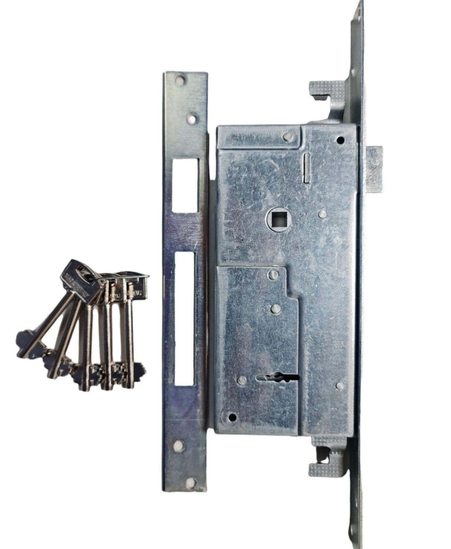 Cerradura Securemme de 45mm con Base para Barras