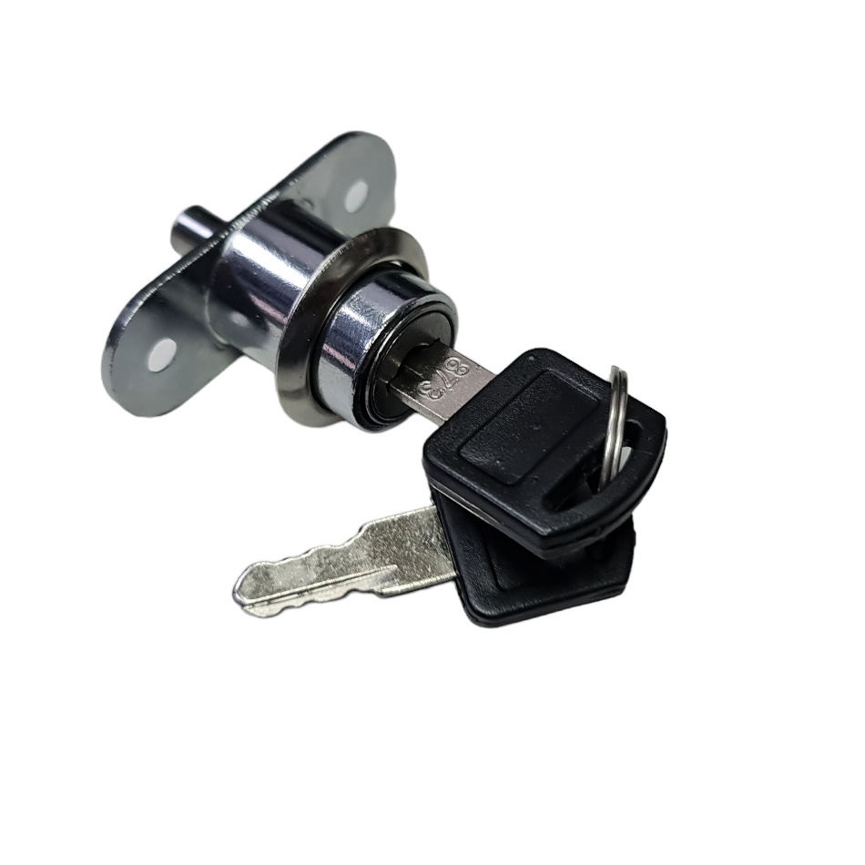 Cerradura de Gaveta Security de Pulsar Plateada 22mm