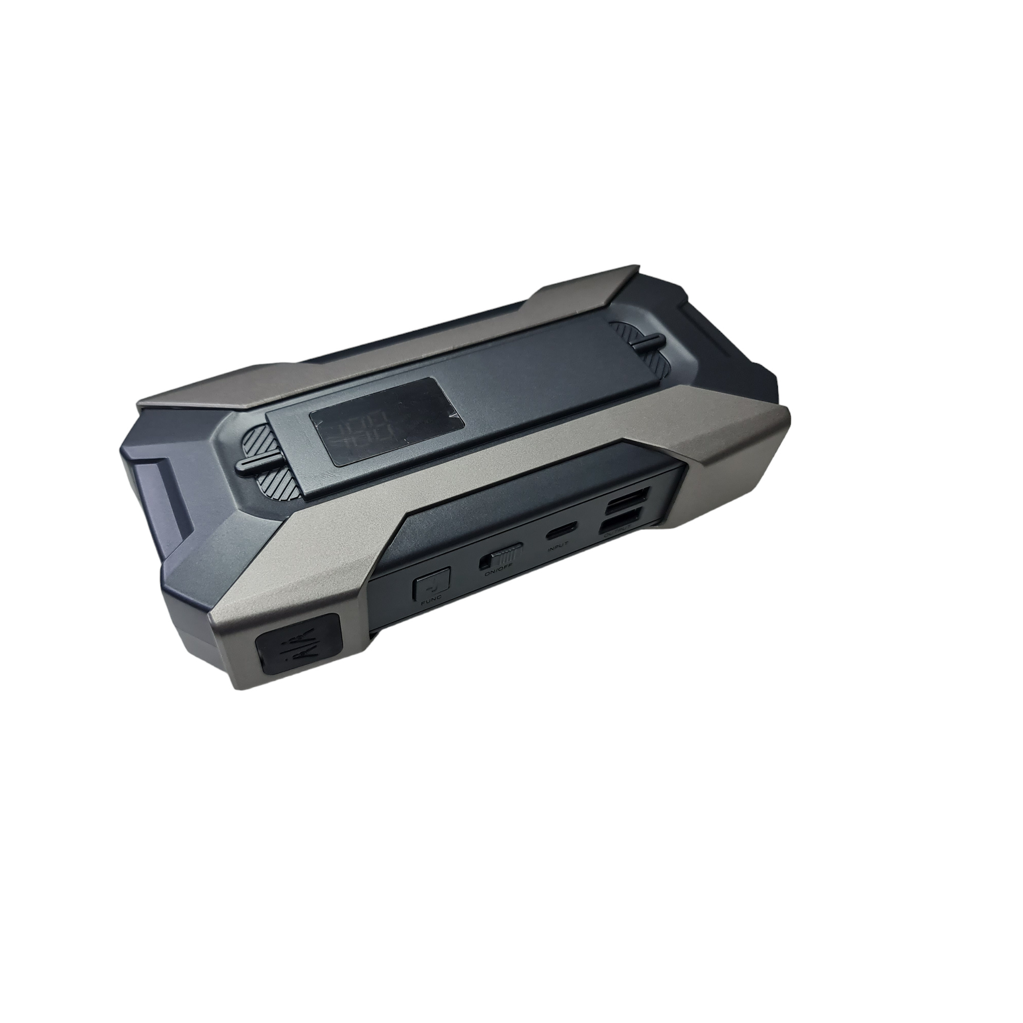 Arrancador Jumper Bateria Portatil 12000 mAh negro