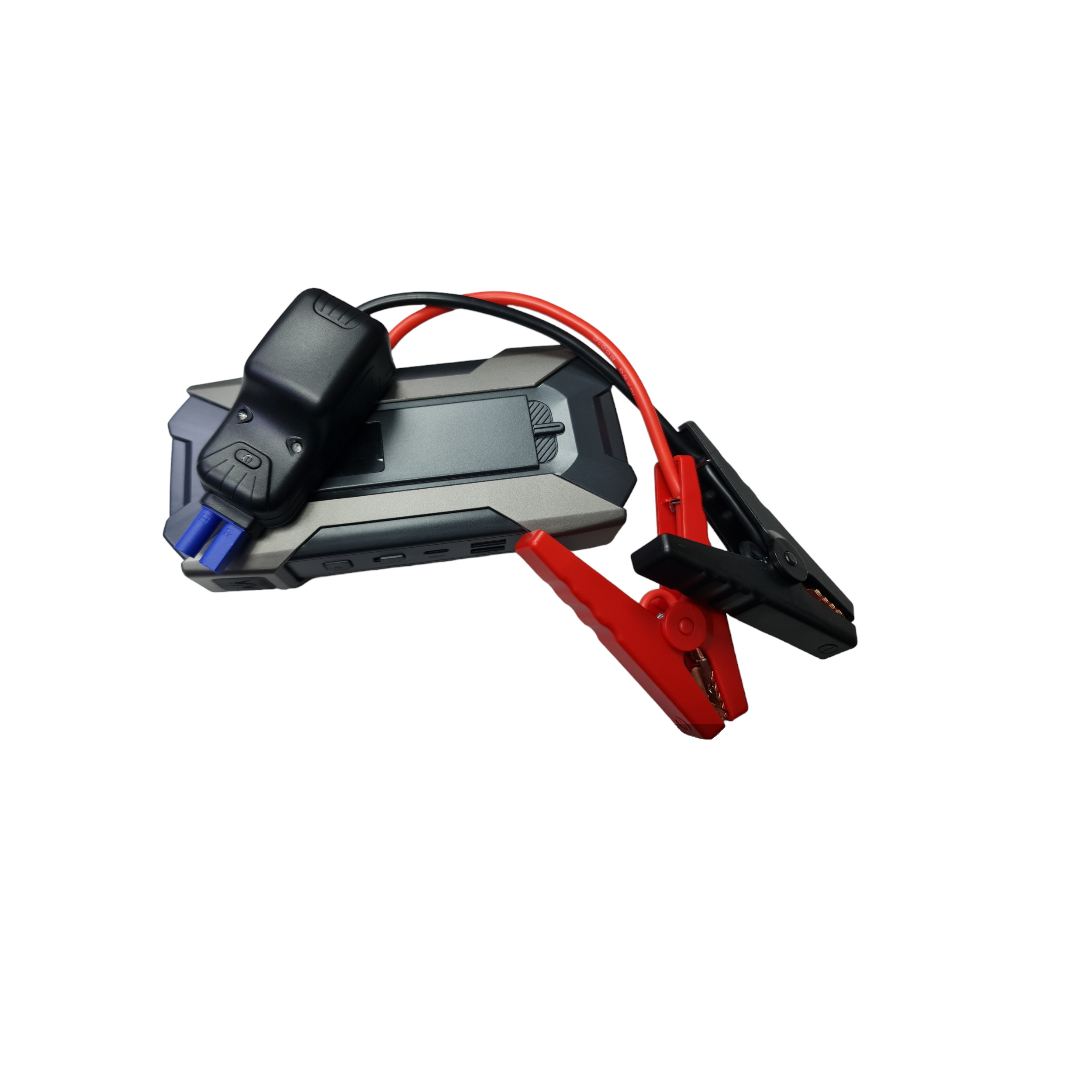 Arrancador Jumper Bateria Portatil 12000 mAh negro