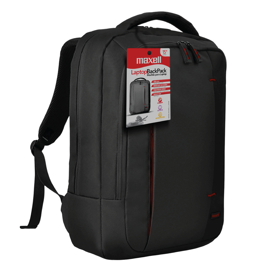 Bolso Maxell Laptop Backpack Negro