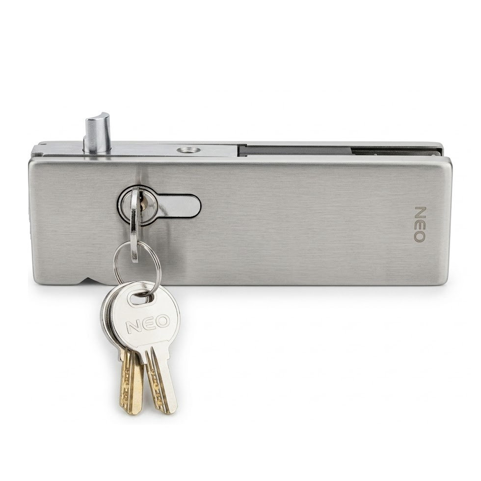 Cerradura Neo Rectangular para Puertas De Vidrio
