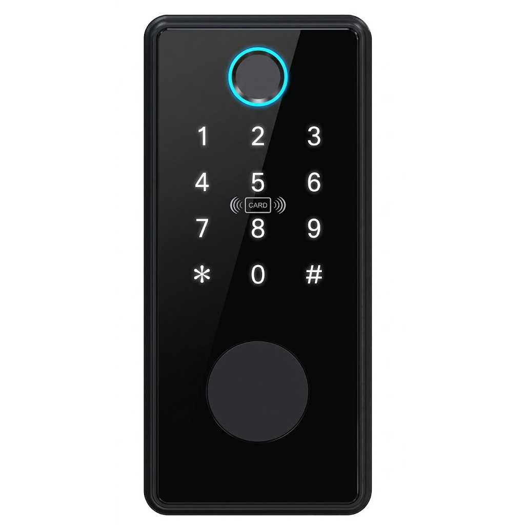 Cerradura Electronica Locstar Cerrojo C87A con Huella Dactilar, Bluetooth y RFID