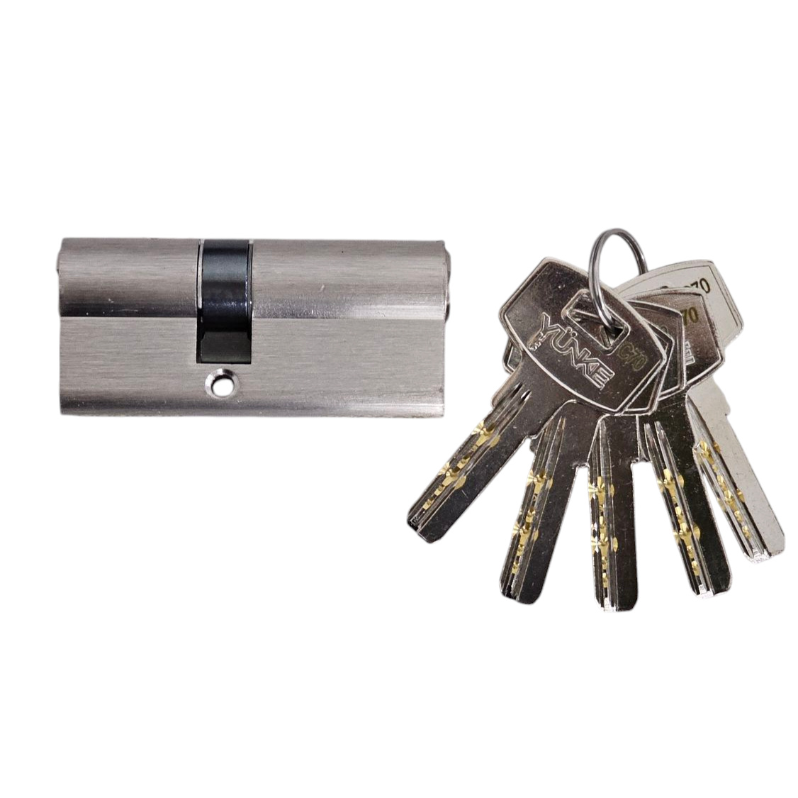 Cilindro Yunke 70mm (30x40 cm) con llaves de Seguridad