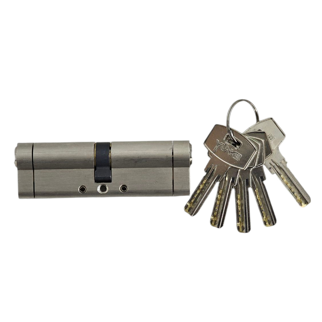 Cilindro Yunke de 100mm (50-50) con llaves de Seguridad