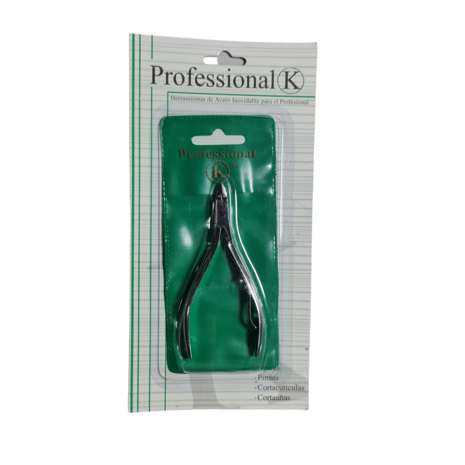 Corta Cuticulas Professional K Verde