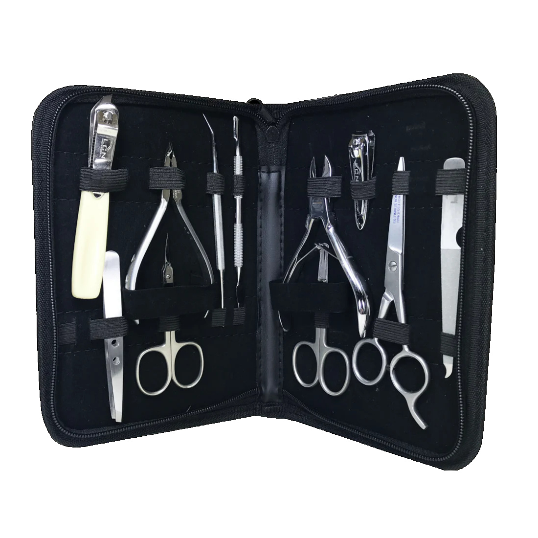 Estuche Super Crystal De Manicure 11 Piezas Para Uso Personal
