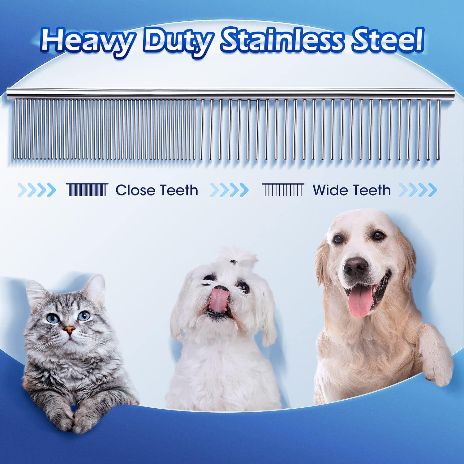 Kit de Tijeras Gimars para Peluqueria Canina y Mascotas