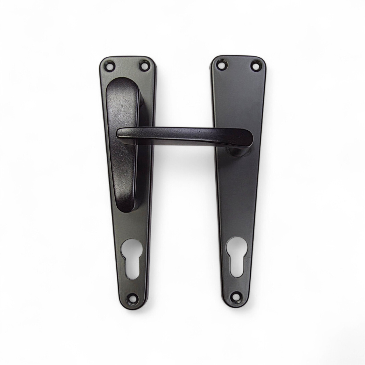 Manilla Ideace Duralock con Placa Fija Movil Negra Tradicional 841