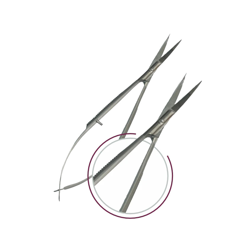 Micro Tijera Super Crystal Professional Para Cutícula Rusa