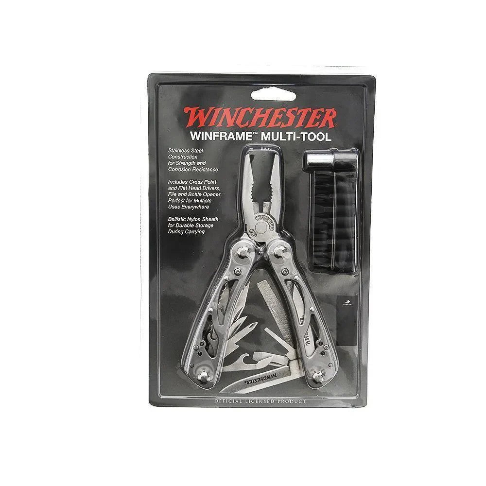 Multiherramienta Winchester Winframe con estuche (9 Funciones)