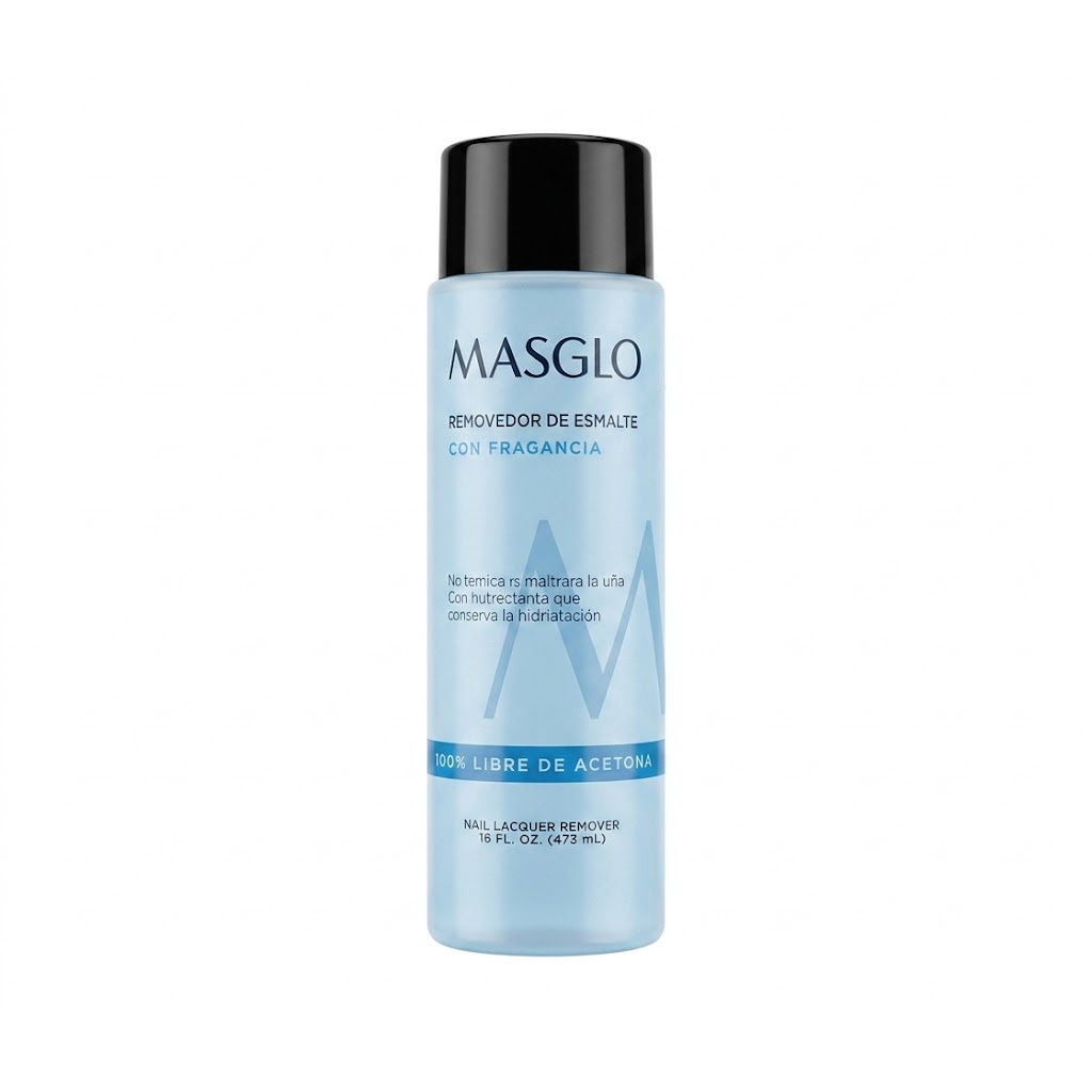 Removedor MASGLO de Esmalte con Fragancia 480ml