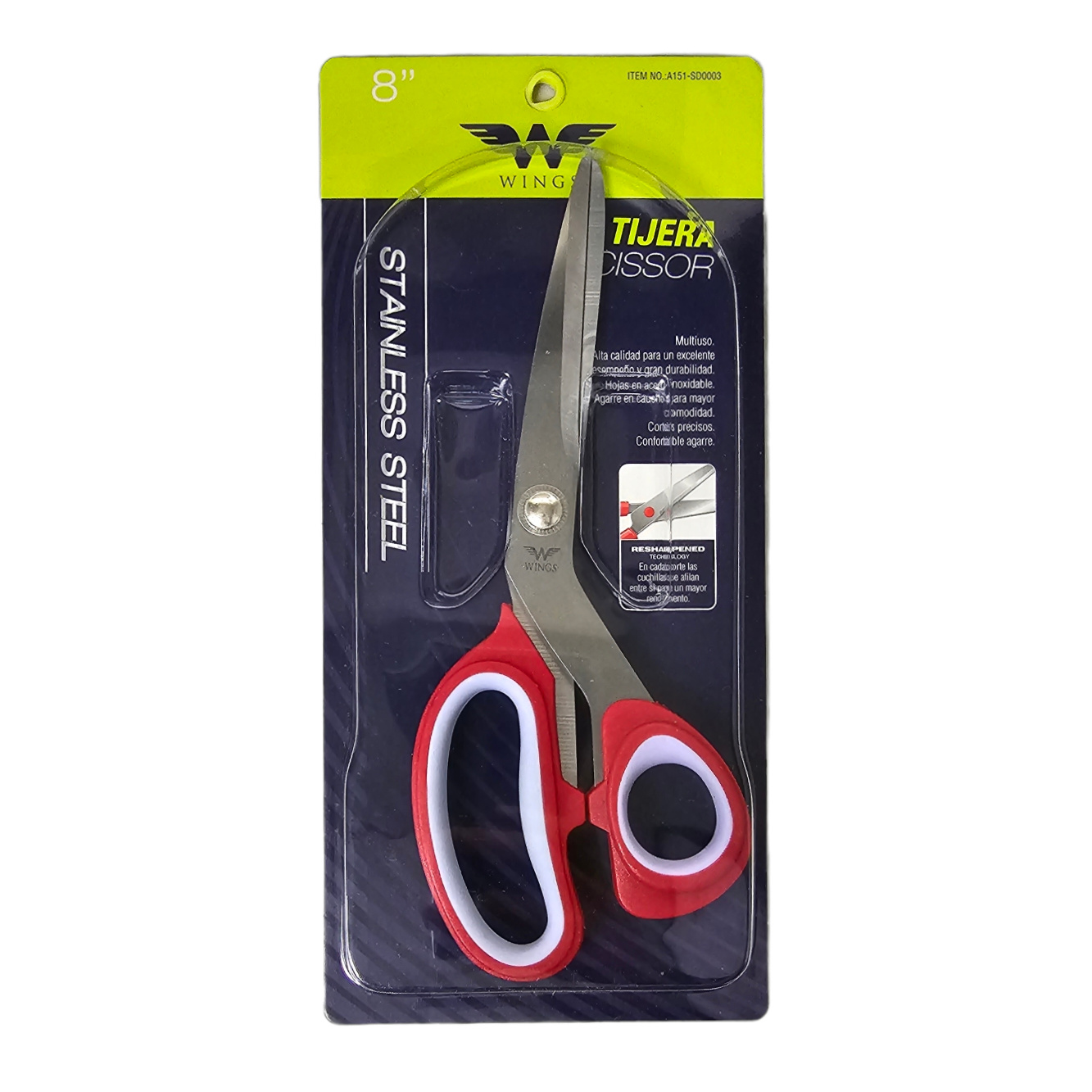 Tijera Multiuso Wings 8"