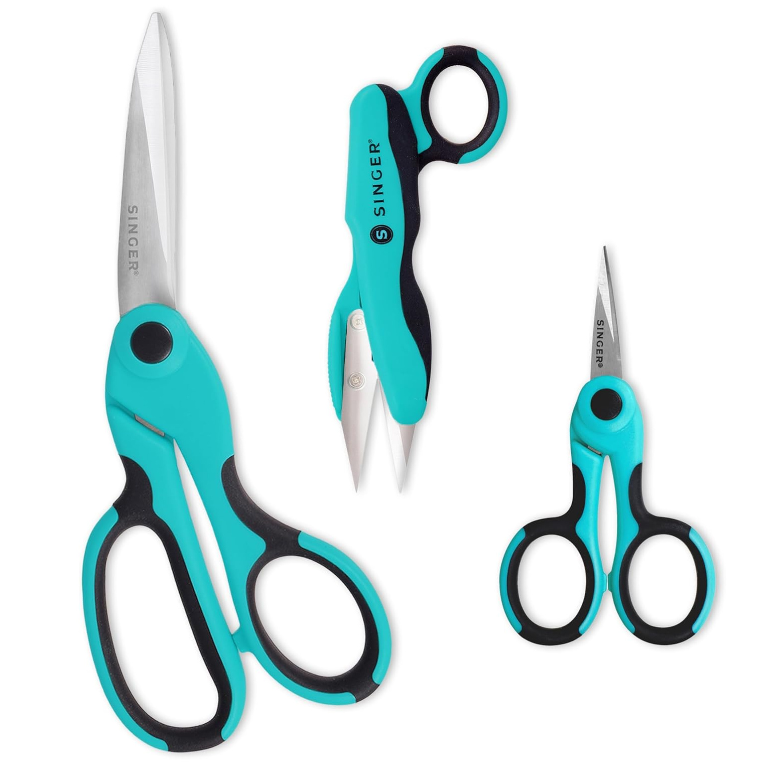Trio de Tijeras Singer ProSeries para Telas y Costura