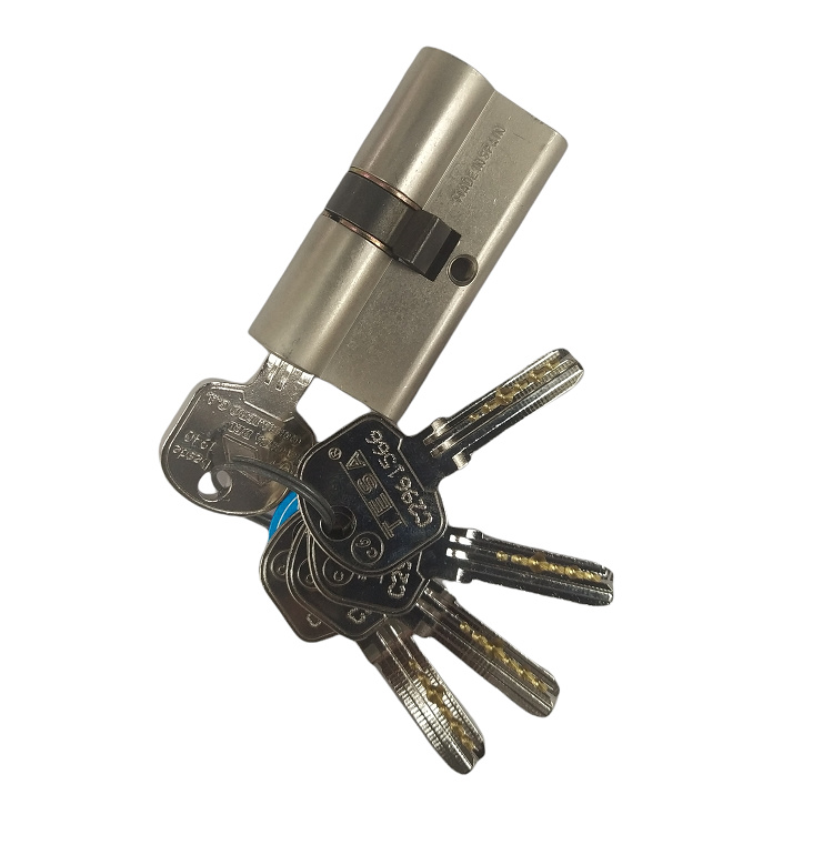 Cilindro Tesa 60mm T61 con Llaves de Seguridad