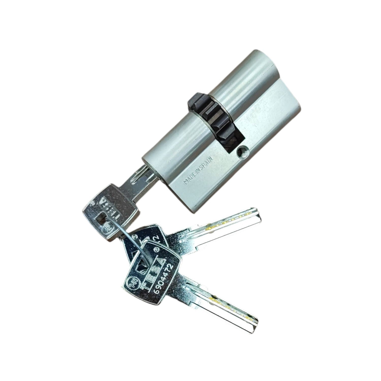 Cilindro Tesa de Engranaje Multilock 66mm con 3 Llaves de Seguridad 