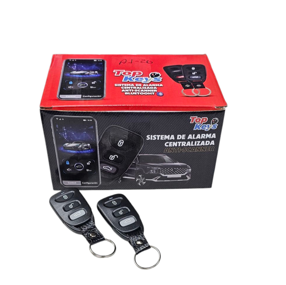 Alarma TopKeys Bluetooth con 2 Controles AL-26