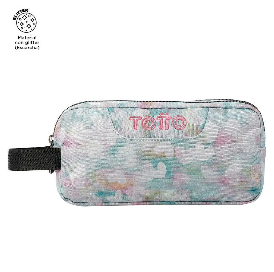 Bolso Pequeño Multiuso Totto Escuadra Con Glitter