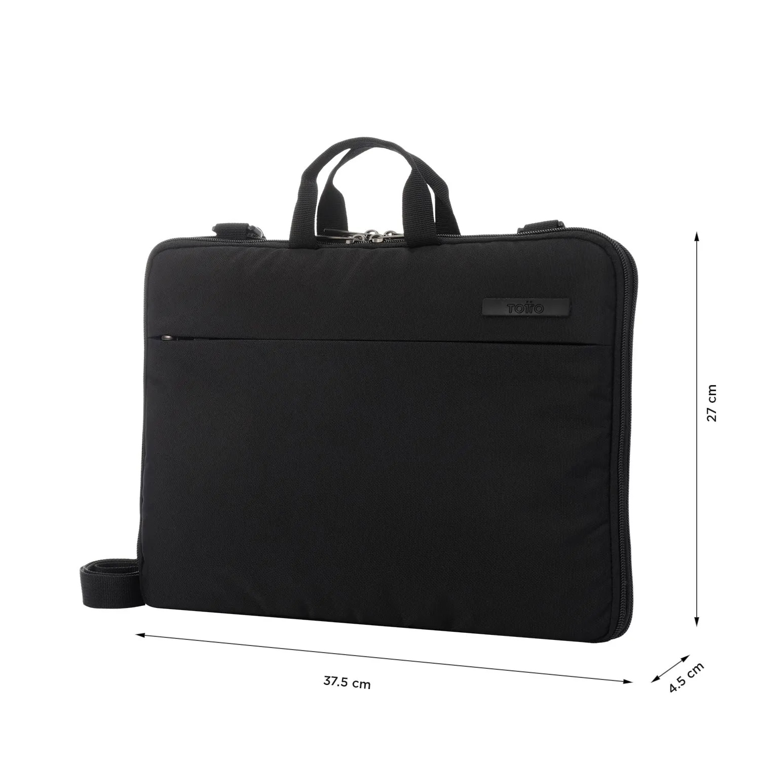 Bolso Maletin Totto Ejecutivo para Laptops y Tablets Negro