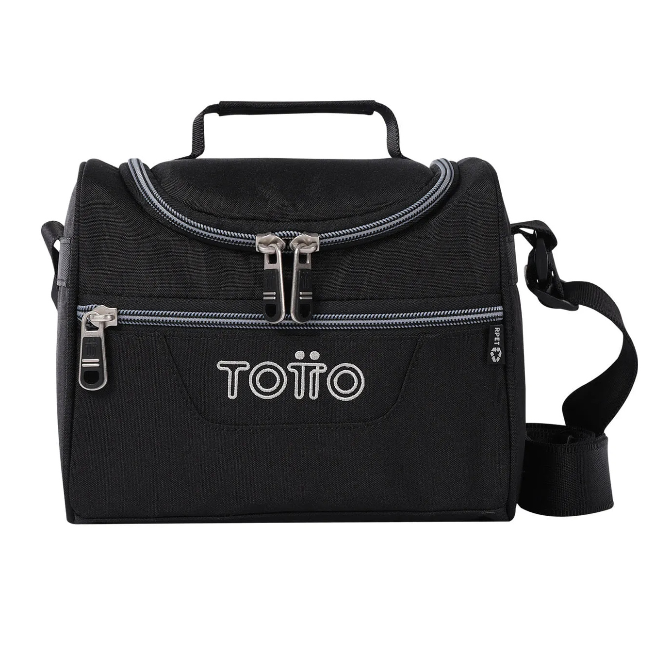 Lonchera Totto Pizarra Negro